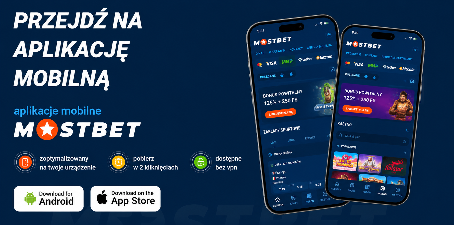 Pobierz Mostbet na Androida