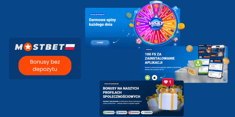 Najlepsze bonusy dla graczy kasyna Mostbet