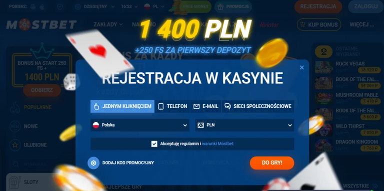 Mostbet recenzja